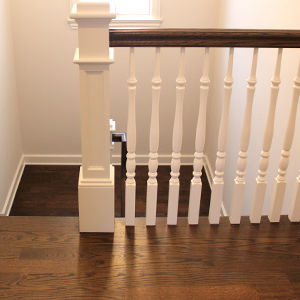 Stair Handrail & Fitting Installation by Ryno Custom Flooring Inc.