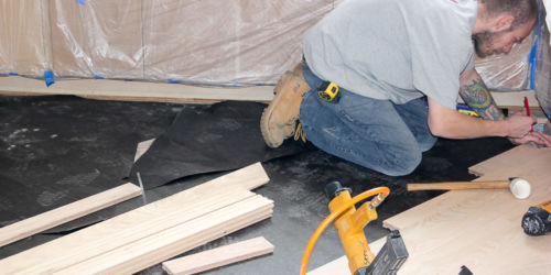 [Jin Luu - Kitchen - Install] Floor Installation in Bartlett, IL by Ryno Custom Flooring Inc.